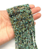 Green African Pine Stone Beads DIY Jewelry Making