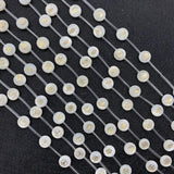 10pcs 8mm Natural Sea Shell Evil Eye DIY Jewelry Making 5 types