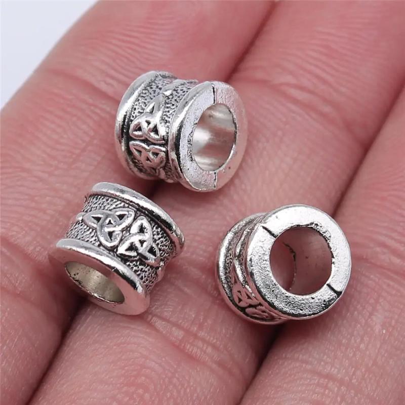 10pcs 11x8mm Triquetra Sign Charm Spacer Beads