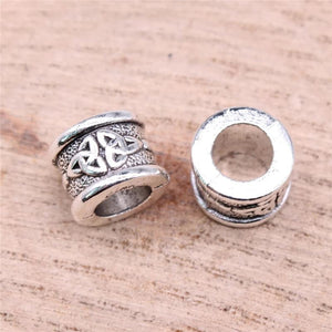 10pcs 11x8mm Triquetra Sign Charm Spacer Beads