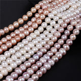 7-10mm Natural Pearl Beads for Jewelry Making