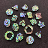 Abalone Shell Pentagram Oval Beads Charm DIY Jewelry Making