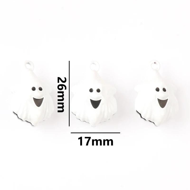 5pcs Halloween Jingle Bells Metal Bell Party Decoration Pendants DIY Beads