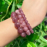 Lepidolite Natural Stone Beads for Jewelry Making DIY 15''