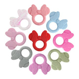1pc Silicone Mouse Head Food Pendant for Jewelry Making