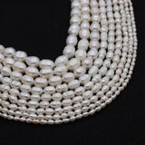 Natural Freshwater Pearls 2-3mm Rice Shape Beads for DIY Jewelry Making