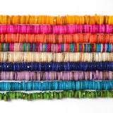 6/8mm Smooth Round Shell Beads Colorful Natural Spacer Beads DIY Jewelry Making