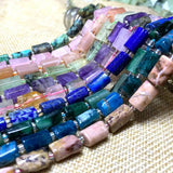Tourmaline Apatite Emerald Agates Amethysts Jades Spacer Beads