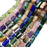Tourmaline Apatite Emerald Agates Amethysts Jades Spacer Beads