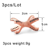 Dragon Claw CZ Beads Octopus Charms For Jewelry Making DIY