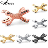 Dragon Claw CZ Beads Octopus Charms For Jewelry Making DIY