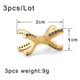 Dragon Claw CZ Beads Octopus Charms For Jewelry Making DIY