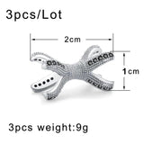 Dragon Claw CZ Beads Octopus Charms For Jewelry Making DIY