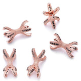 Dragon Claw CZ Beads Octopus Charms For Jewelry Making DIY