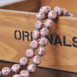 5pcs Nepalese Buddhist Tibetan Metal & Clay Loose Craft Beads