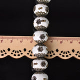 5pcs Nepalese Buddhist Tibetan Metal & Clay Loose Craft Beads