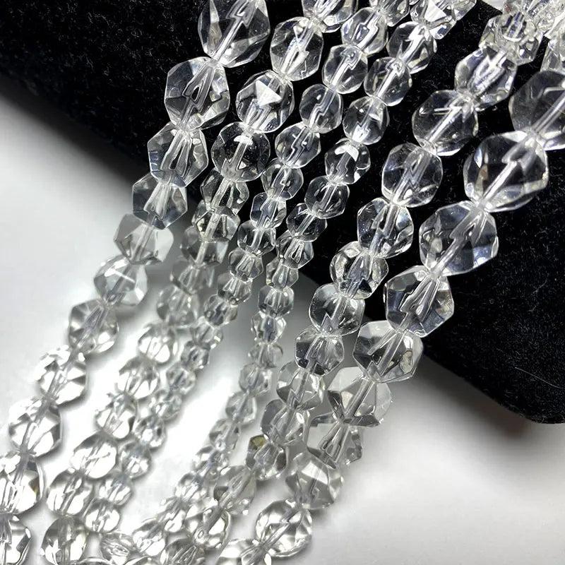 Faceted Smoky Quartz Round Beads 6/8/10mm