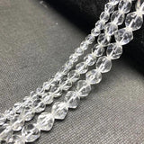 Faceted Smoky Quartz Round Beads 6/8/10mm