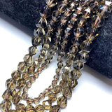 Faceted Smoky Quartz Round Beads 6/8/10mm