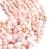 Natural Pink Opal Stone Beads 6-8mm Irregular Loose Beads 15'' Strand