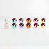 20Pcs Macaron Round Beads 16mm Hemu Printing Beads Toys DIY Children's