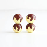 20Pcs Macaron Round Beads 16mm Hemu Printing Beads Toys DIY Children's