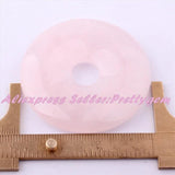Natural Rose Crystal Gem Stone Beads 1 Pcs, DIY Jewelry Making, Free Shipping