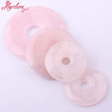 Natural Rose Crystal Gem Stone Beads 1 Pcs, DIY Jewelry Making, Free Shipping