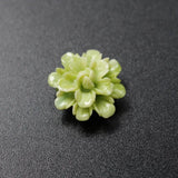 10Pcs 17mm Coral Polychrome Flower Beads Multi-color Loose Beads