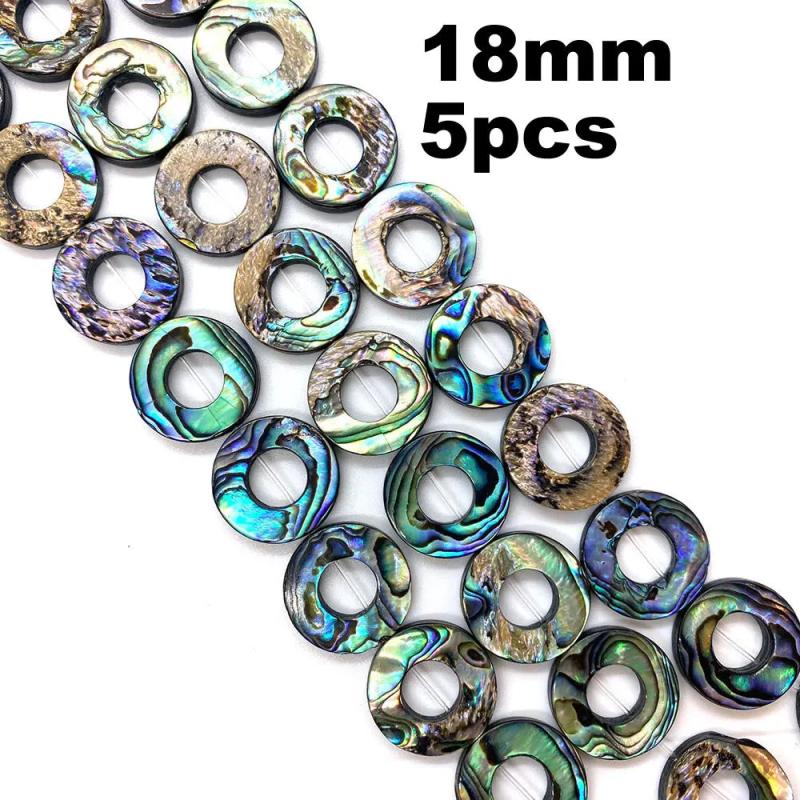 Abalone Shell Beads for DIY Jewelry Making 10-30mm