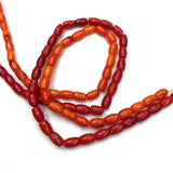 Natural Sea Bamboo Red Coral Loose Beads DIY Jewelry Making