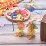 100pcs Leaf Pendants for DIY Jewelry Making