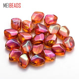 20pcs Colorful Crystal Irregular Beads For Accessories Bracelet DIY EY6072