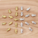 100 3D Fish Spacer Beads Charms for DIY Jewellery Making 9x5mm