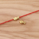 100 3D Fish Spacer Beads Charms for DIY Jewellery Making 9x5mm