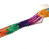 7 Chakras Dragon Vein Agate Stone Beads for Jewelry Making