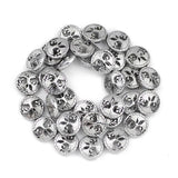12mm Tree of Life Hematite Spacer Beads for Bracelet Making DIY