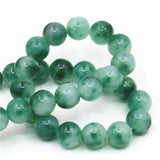 4-12mm Green Tourmaline Round Beads Ball Jewelry Making