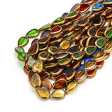 20pcs Colorful Loose Spacers Beads Water Drop Jewelry DIY