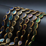 20pcs Colorful Loose Spacers Beads Water Drop Jewelry DIY