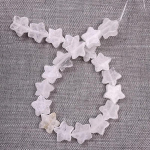 Natural Stone Star Shape Loose Bead String for Jewelry Making DIY