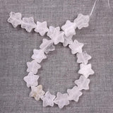 Natural Stone Star Shape Loose Bead String for Jewelry Making DIY