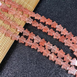 Natural Stone Star Shape Loose Bead String for Jewelry Making DIY