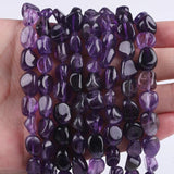8-10mm Amethyst Beads DIY Bracelet Necklace Jewelry Making