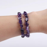 8-10mm Amethyst Beads DIY Bracelet Necklace Jewelry Making