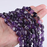 8-10mm Amethyst Beads DIY Bracelet Necklace Jewelry Making