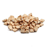 WLYeeS 68Pcs Matte 6mm Square Pyramid Hematite Beads for DIY Bracelet