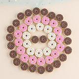 Mini Donut Silicone Beads Food Teether DIY Baby Molar Toys