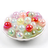 20pcs 16mm Cream Acrylic Beads Jewelry Making DIY Phone Chain Accessories