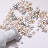 Japan Cotton Pearl Round Bead Loose Bead DIY Jewelry Earring Bracelet Necklace